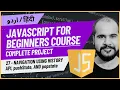 27 History API pushState And popstate Event JavaScript Full Course in with Project