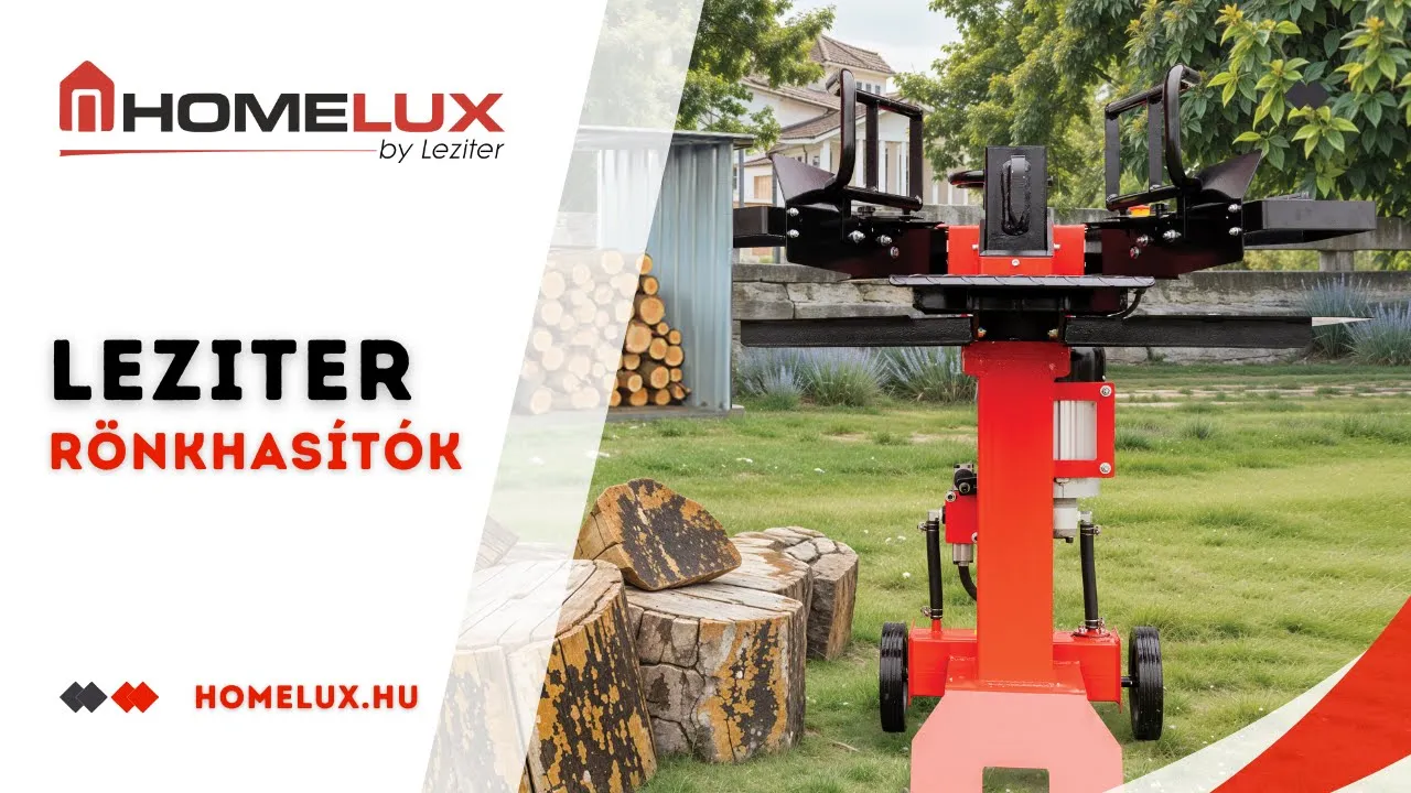 Homelux Lakberendezés — LEZITER Log Splitter by HOMELUX (YouTube video ad)