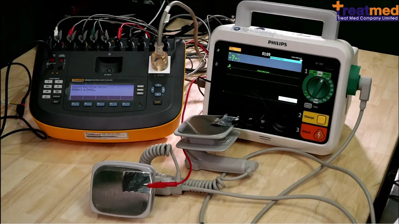 ESA620 Electrical Safety Analyzer Ansur 60601 Defib Philips