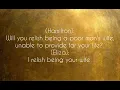 That Would Be Enough - Hamilton (lyric video)