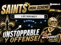 Mini scheme from the Saints playbook