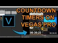 Creating a Countdown Timer on Vegas PRO Tutorial