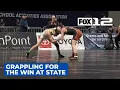 Oregon high school wrestlers grapple for the win at OSAA state finals