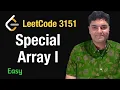 Special Array I - Leetcode 3151