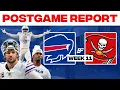 Josh Allen GOES OFF: 6 TDs vs. Bucs in Statement Win (Divisional title still alive) 
