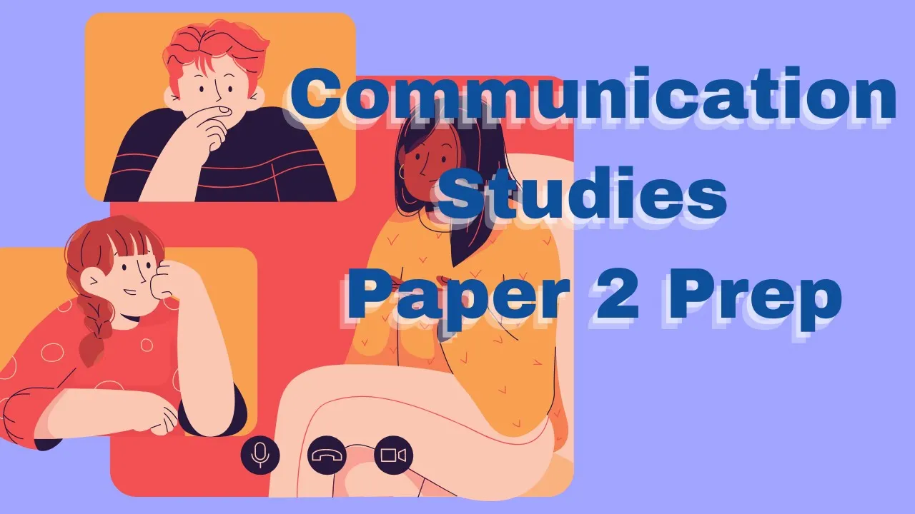 Communication Studies 2021 Exam Prep | Study with Me