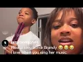 Kierra Sheard Kelly nephew Jacob Sheard practice Beyonce Countdown riff