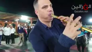 هون التوب اسمع واطرب  أشرف ابو الليل وحسن ابو الليل  مع فرقة النجوم قلنسوه دندنها