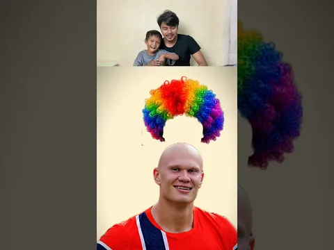 Stop video challenge stop hair erling haaland #football #shorts