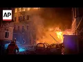 Aftermath of Russian strikes in Zaporizhzhia and Odesa Ukraine