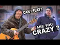 Download Lagu A GUITARIST PRETENDED to be HOMELESS and pranked STREET MUSICIANS she kissed him
