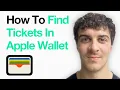 How To Find Tickets In Apple Wallet Very Easy 2025 Guide