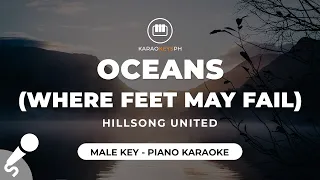 Download Oceans (Where Feet May Fail) - Hillsong UNITED (Male Key - Piano Karaoke) MP3