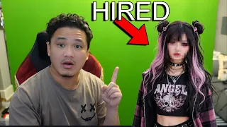 i hired an e girl to play with me in roblox blox fruits 