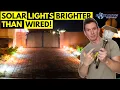 BEST SOLAR LIGHTS REVIEW - VOLISUN SOLAR PATHWAY LIGHTS SUPER BRIGHT