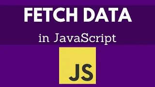 How To GET POST Data From API In JavaScript - Using Fetch Function