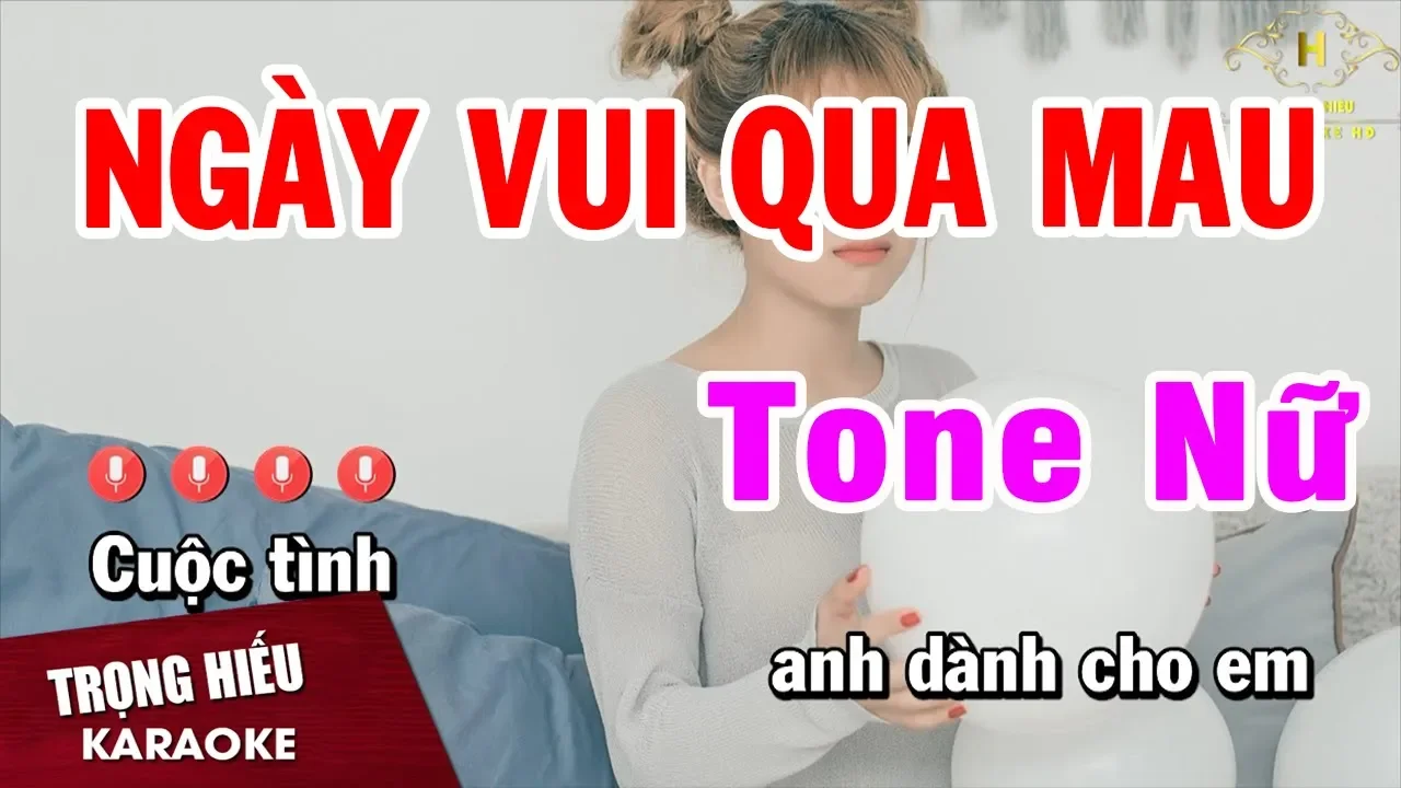 A Ngày Vui Qua Mau Tơn Nữ Nhạc Sống | Trọng Hiếu