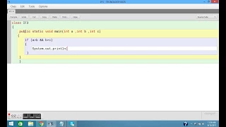 Concept of If Else If Else in BlueJ Program 7