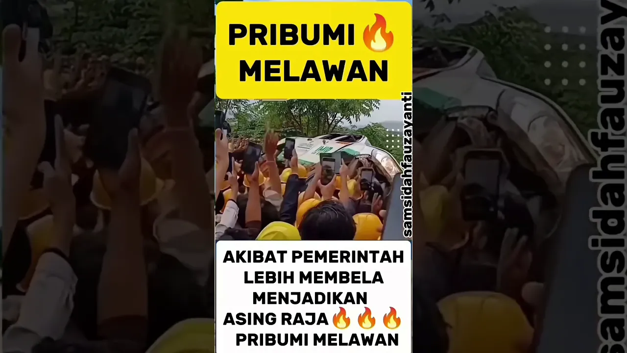 PRIBUMI MELAWAN😢😭