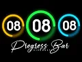 How to make proffesnal progress bar in kinemaster By Tec master