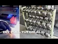 DIY Dumbbell Rack Full Walkthrough