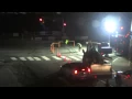 Construction 3rd St Monsignor O Brien Hwy in Cambridge MA 10pm