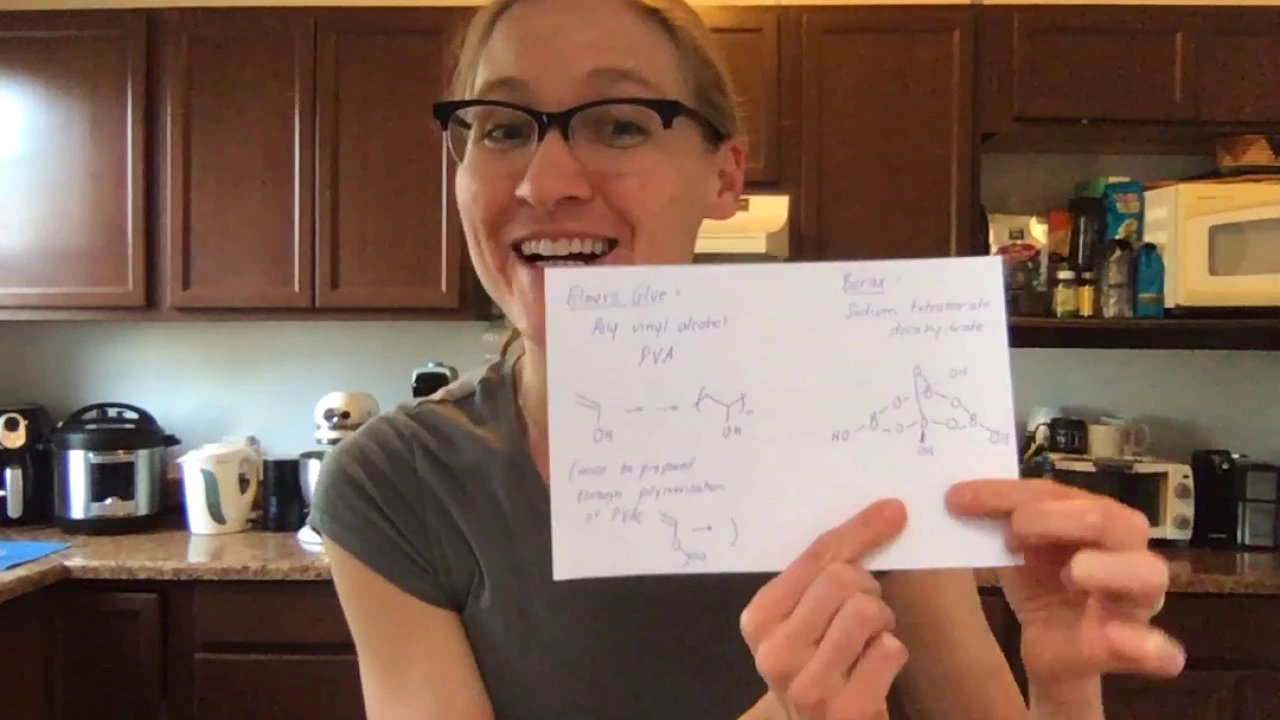 Slime! Polymer Crosslinking Explained in the Kitchen