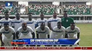 analysing enyimbas victory against williamsville in caf confederations cup sports tonight 