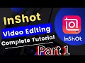 How to Create Motion Texture Text Effect Intro in inshot Tutorial Part 1 TB