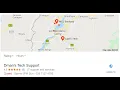 My fake Google Business at the top of search results