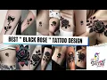 Realistic Black Rose Tattoo Designs Trendy Rose Tattoo Art Styles 2025 Black Rose Tattoo Ideas