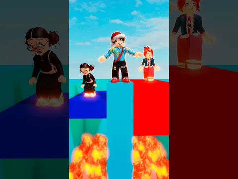 ADIVINA EL COLOR PARA NO CAER EN LA LAVA 😂 #roblox #brookhaven #robloxbrookhaven