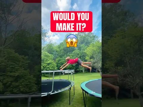 How Many JUMPS Would It Take YOU To Get Across🫵