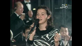 أهلا 2002 دنيا سمير غانم تغني تتر مسلسل للعدالة وجوه كثيرة بحضور فريق العمل 