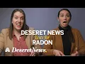 Deseret News employees test for radon