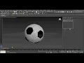 Football Modelling in 3ds max in 1 Minute Modifiers Turbosmooth Meshsmooth