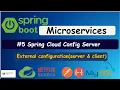 Spring Cloud Microservices Spring Cloud Config Server External configuration Dev2Prod Coding