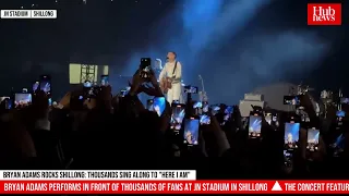 Bryan Adams In Shillong Thousands Sing Along Here I Am 