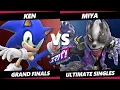 Lagu Sumapa 212 GRAND FINALS - KEN (Sonic) Vs. Miya (Wolf) Smash Ultimate - SSBU