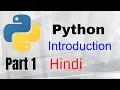 Python Introduction Hindi freePythonTuts