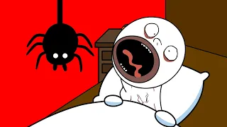 Janner Vs Spider at Night