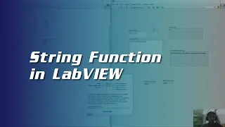 Tutorial on String Function in LabVIEW