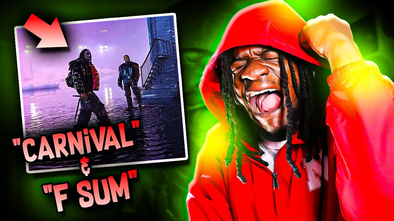 KANYE WEST & PLAYBOI CARTI SNAPPIN?! "Carnival" & "F Sum" (REACTION)