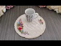 Download Lagu Transforming Cotton Webbing Into A Beautiful Embroidered Mug Rug - DIY Mug Mat