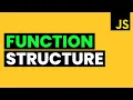 JavaScript FUNCTION STRUCTURE for Absolute Beginners