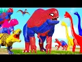 Download Lagu Distortus Rex Spiderman Superhero Rescue Helicopter Brachiosaurus Jurassic Spiderman Rebirth