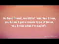 Coi Leray - TWINNEM REMIX ft. DaBaby (Lyrics)