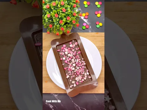 Pink Cotton Candy Chocolates | Easy Recipe | #shorts #shortsfeed #shortvideo #shortsviral #status