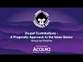 Drupal Contributions - A Pragmatic Approach to the Issue Queue