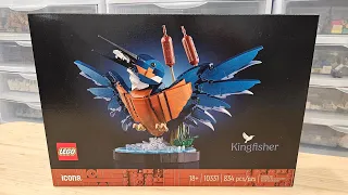 LEGO Icons 10331 Kingfisher Bird Review! (2024)